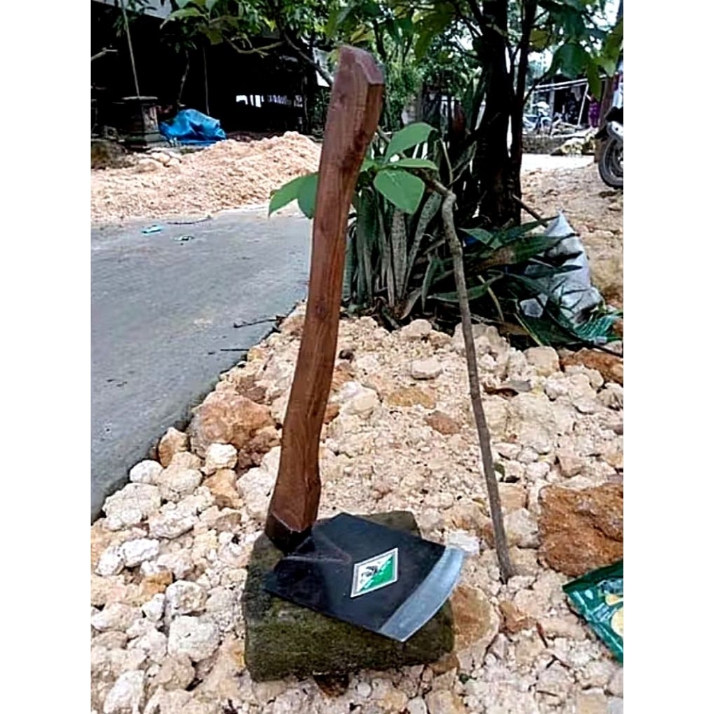 Cangkul Cap Jago Bonus Doran Cangkul Berkebun Cangkul Sawah Cangkul Proyek Cangkul Serbaguna