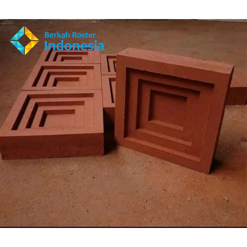 ROSTER TEMPEL/ROSTER BETON TEMPELAN/ORNAMEN DINDING