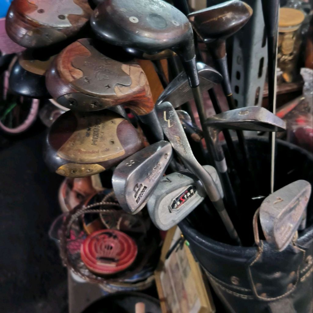 Promo Stik Golf Graphite Kepala Kayu All Merek//Graphite Karbon Bahan Joran Pancing Panjang 80 Cm