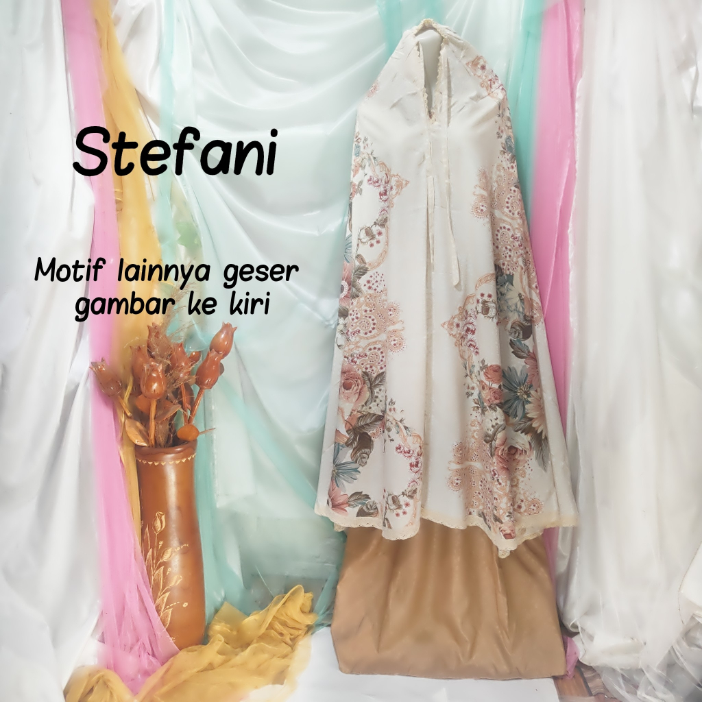 mukena katun jepang ori jumbo grade A shabby