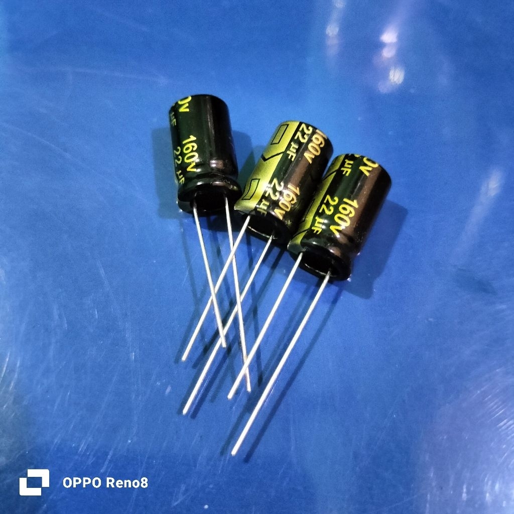 Elco 22uf 160v OMR capasitor Elco 10pcs