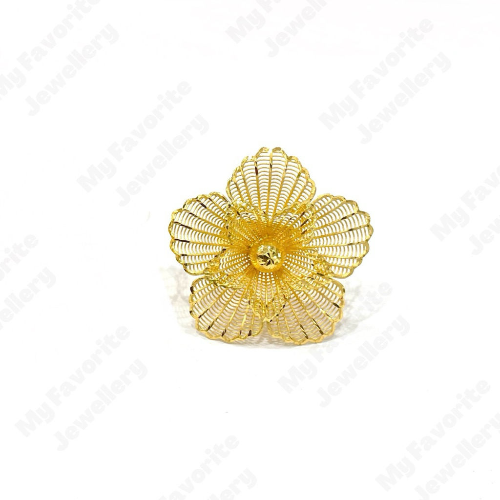 Cincin Adjustable Kendari 5 Graman Cincin Emas Asli Kadar 700