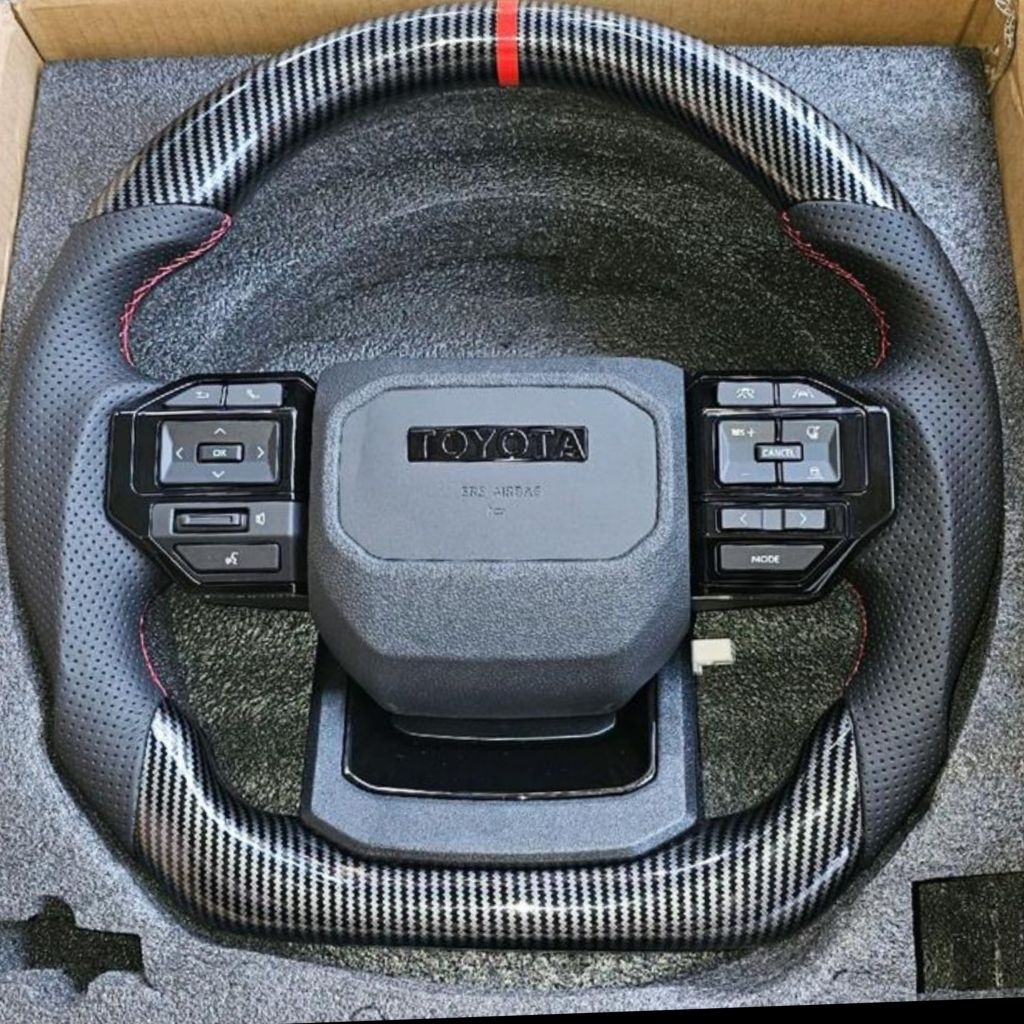 stir-setir land cruiser prado LC-250 motif carbon