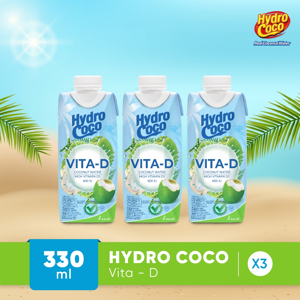 

HYDRO COCO VITA-D 330 ML - Isi 3