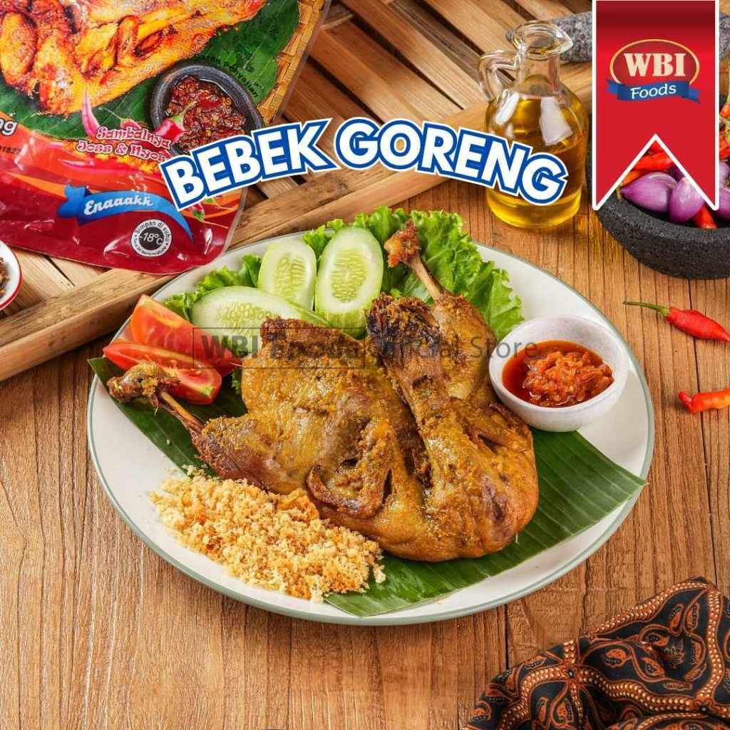 BEGOK BEBEK SIAP GORENG UTUH 400 GRAM
