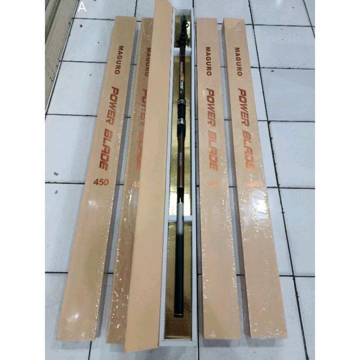 Joran MAGURO POWER BLADE 2025 | 390 420 450 | Antena | Carbon Teleskopik | Pinggiran