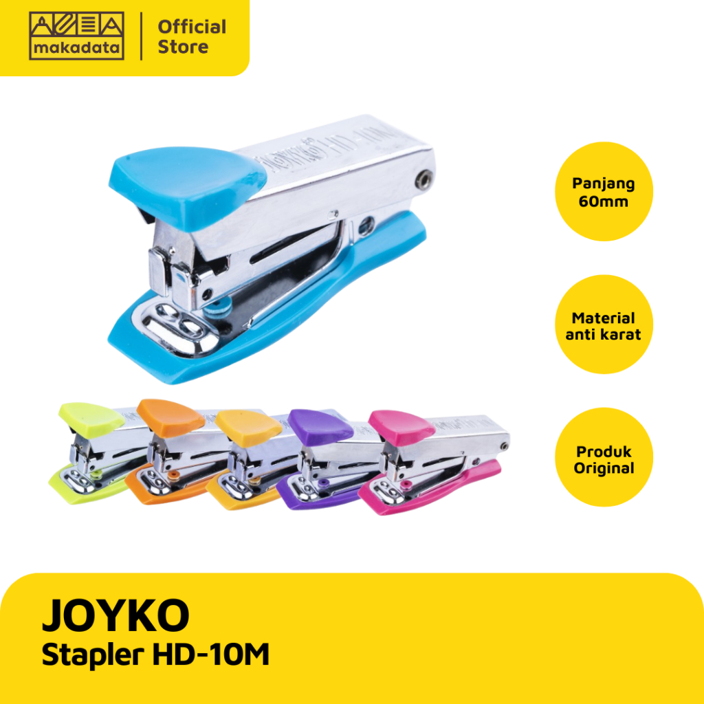 

JEPRETAN / STEPLER / STAPLER MINI JOYKO HD-10M (1 PCS) MURAH