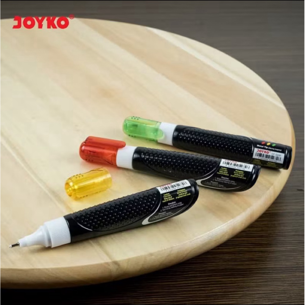 

( 1 pcs ) Correction Fluid Joyko CF-S230 / Tip ex Joyko Body Hitam / Tipex Cair / Tipe X Joyko