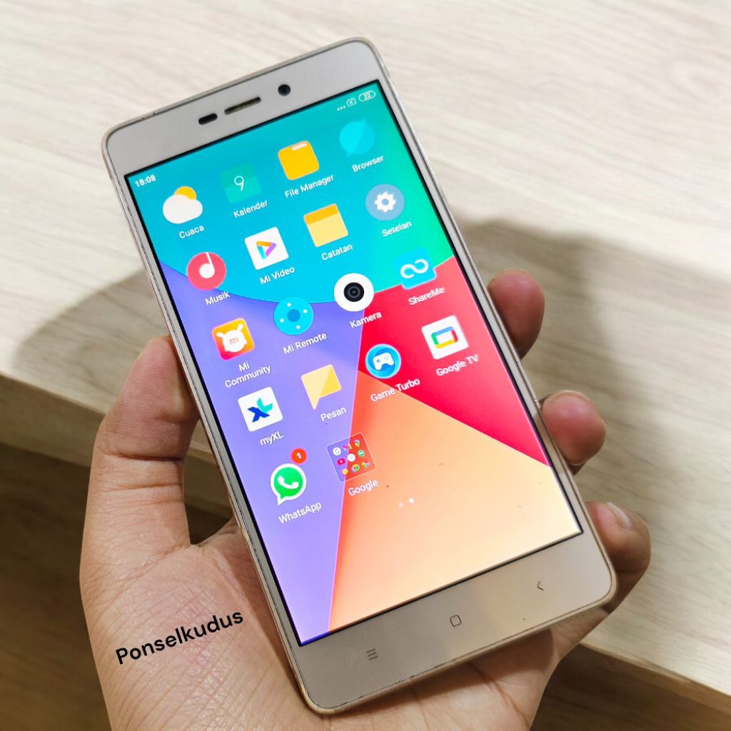 XIAOMI REDMI 3X 2/32 SECOND NORMAL BERKUALITAS HARGA TERJANGKAU