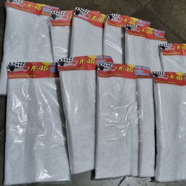 GLASSWOOL KNALPOT PUTIH