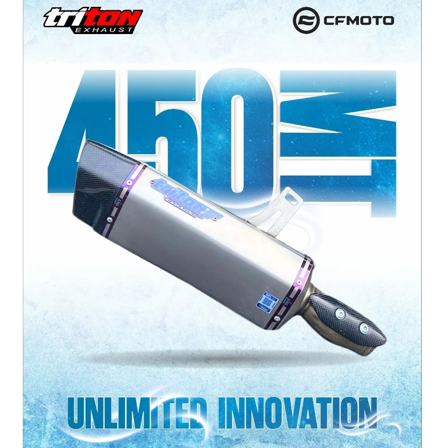 Knalpot Slip On CF MOTO 450MT Cf Moto 450MT