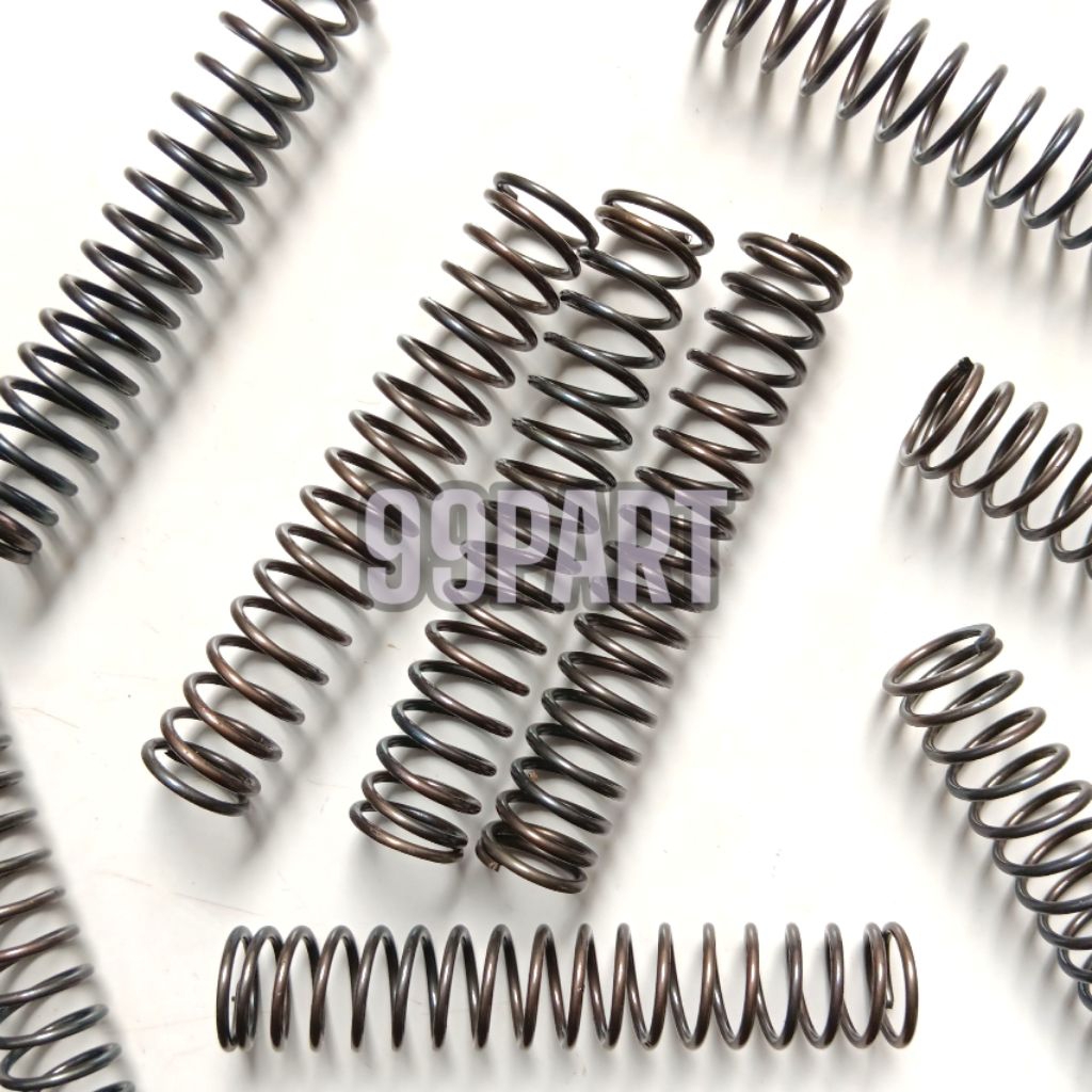Per Spring Tekan Baja 2 mm Panjang 100 mm (10 cm) Termurah