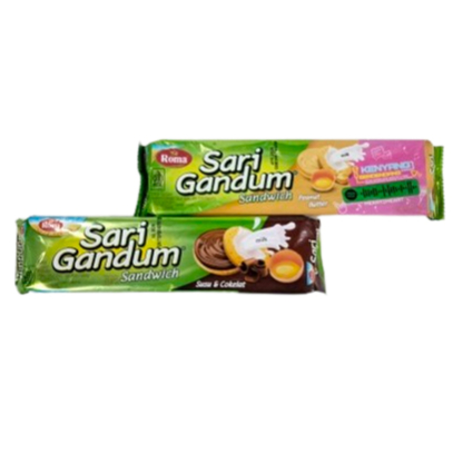 

ROMA SARI GANDUM SANDWICH 108G/centraltrenggalek
