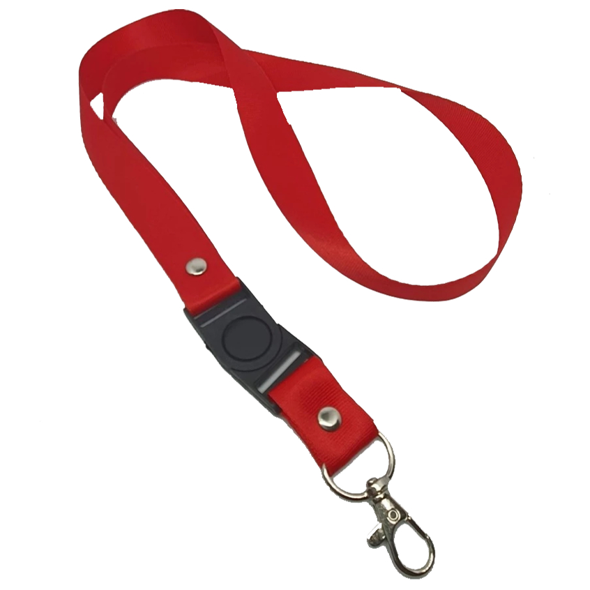 

Lanyard Polos Nylon Merah