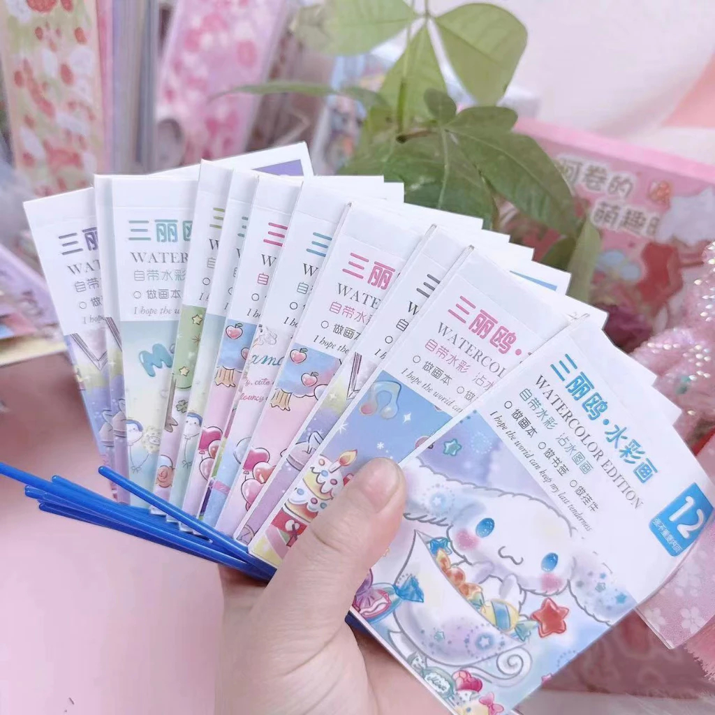 

Buku Mewarnai Cat Air Anak-anak 1 set 8,5x10,5cm