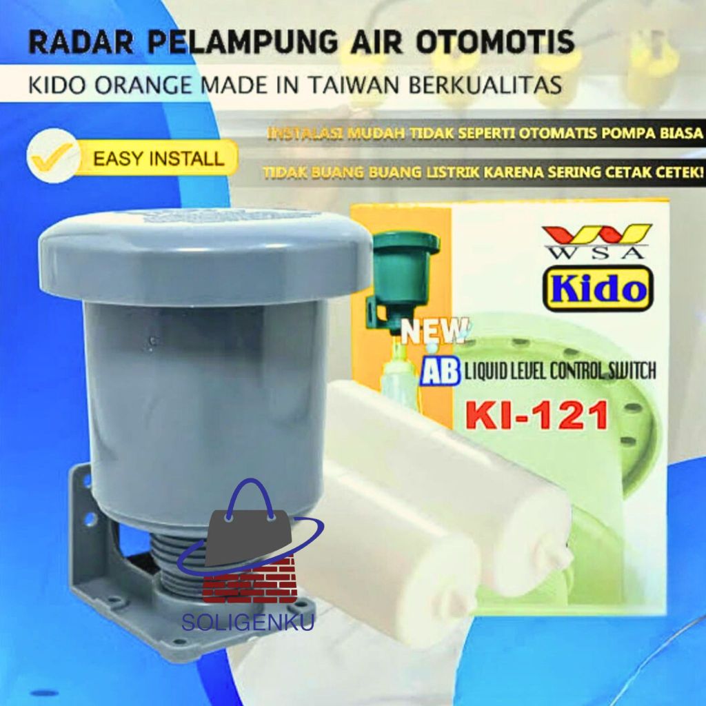 Radar pelampung air otomatis Kido KI-121 toren PELAMPUNG AIR OTOMATIS/RADAR KIDO KI-121/OTOMATIS TOR