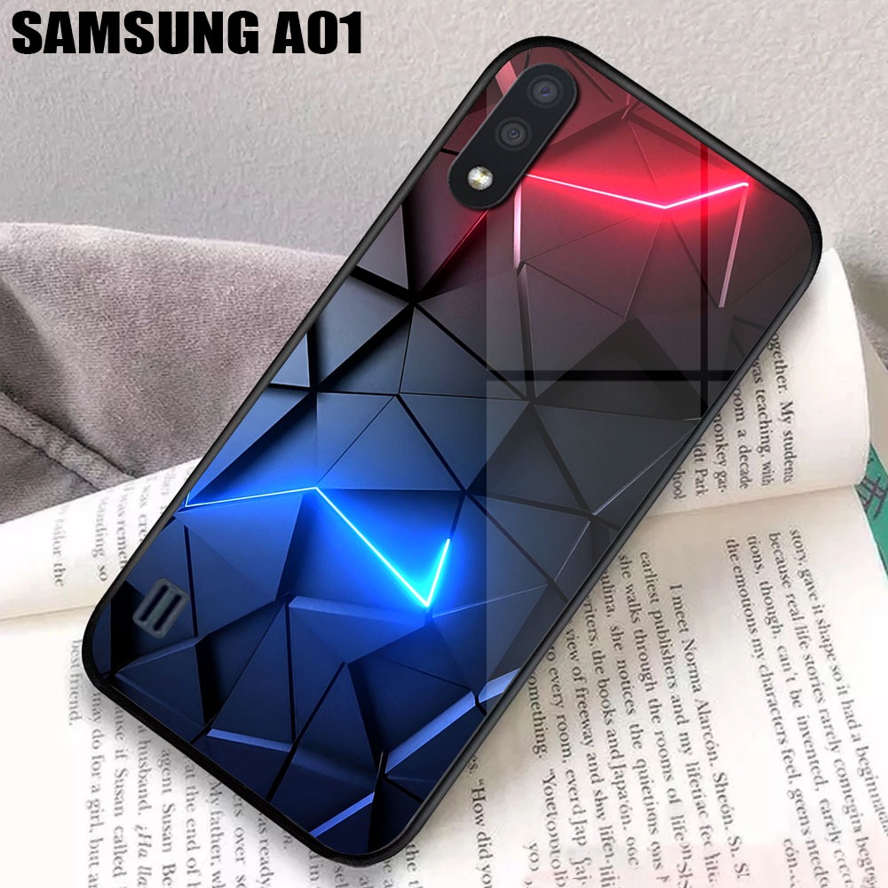Case Samsung Galaxy A01 - [Abstrak M05] Aestetic - Softcase Samsung Galaxy A01 - Case Protect Camera