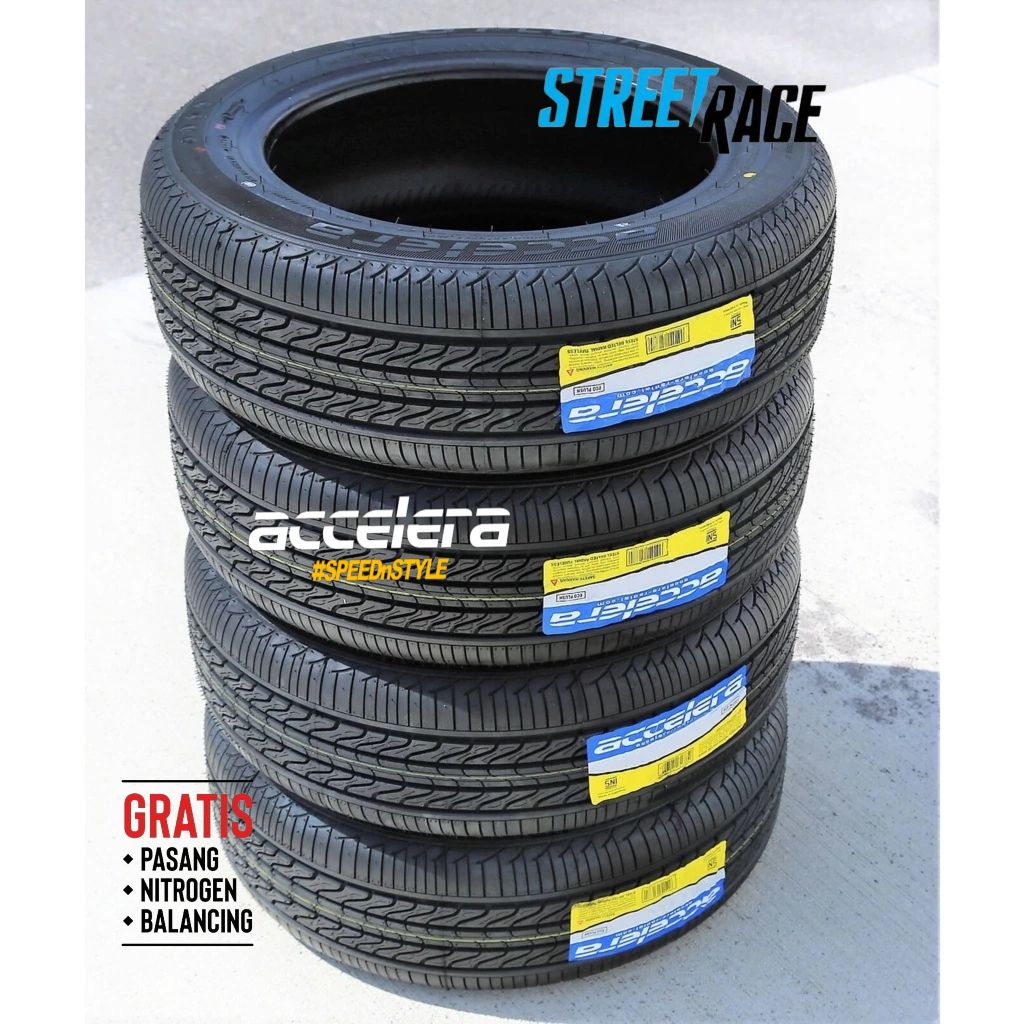 Ban Mobil Ring13 175 70 ACCELERA ECO PLUSH 175/70 R13 Ban Mobil Tubeles