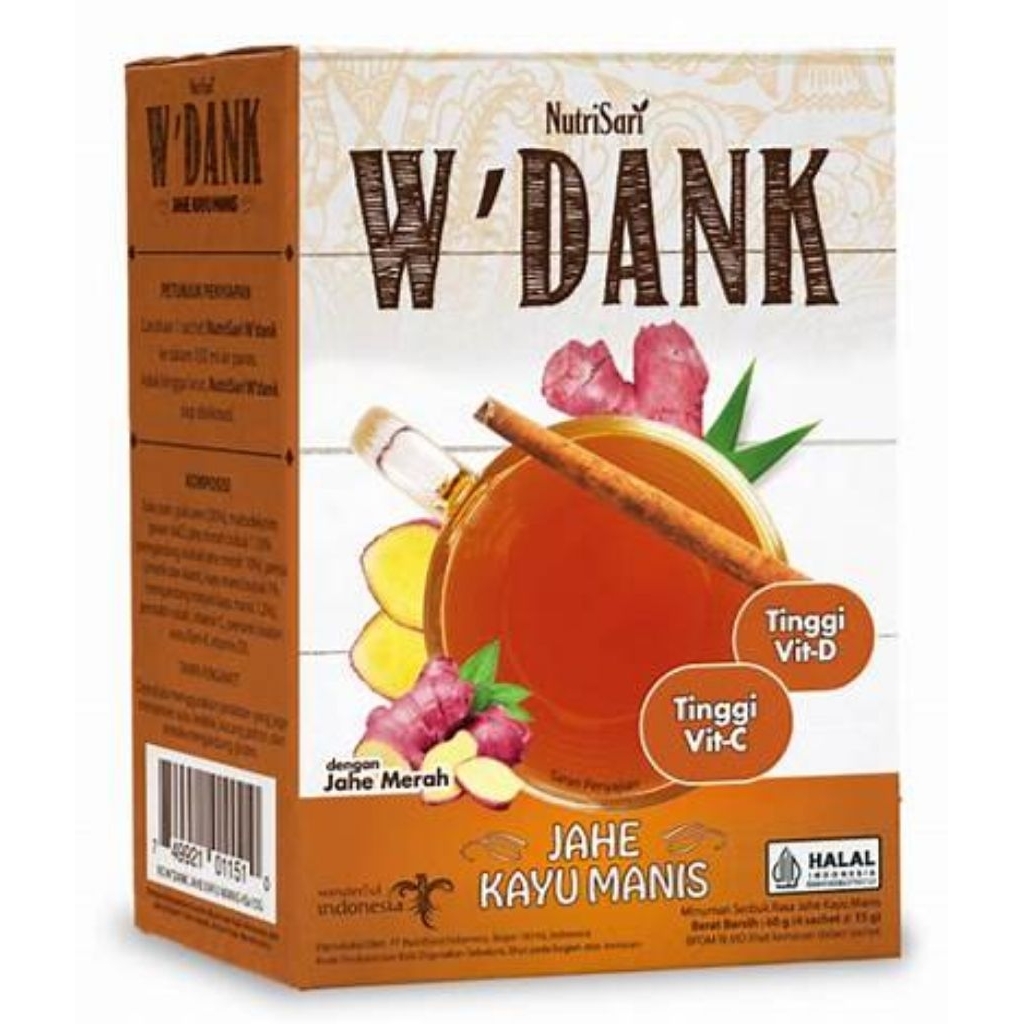 

Nutrisari Wdank Jahe Kayu Manis 60g box