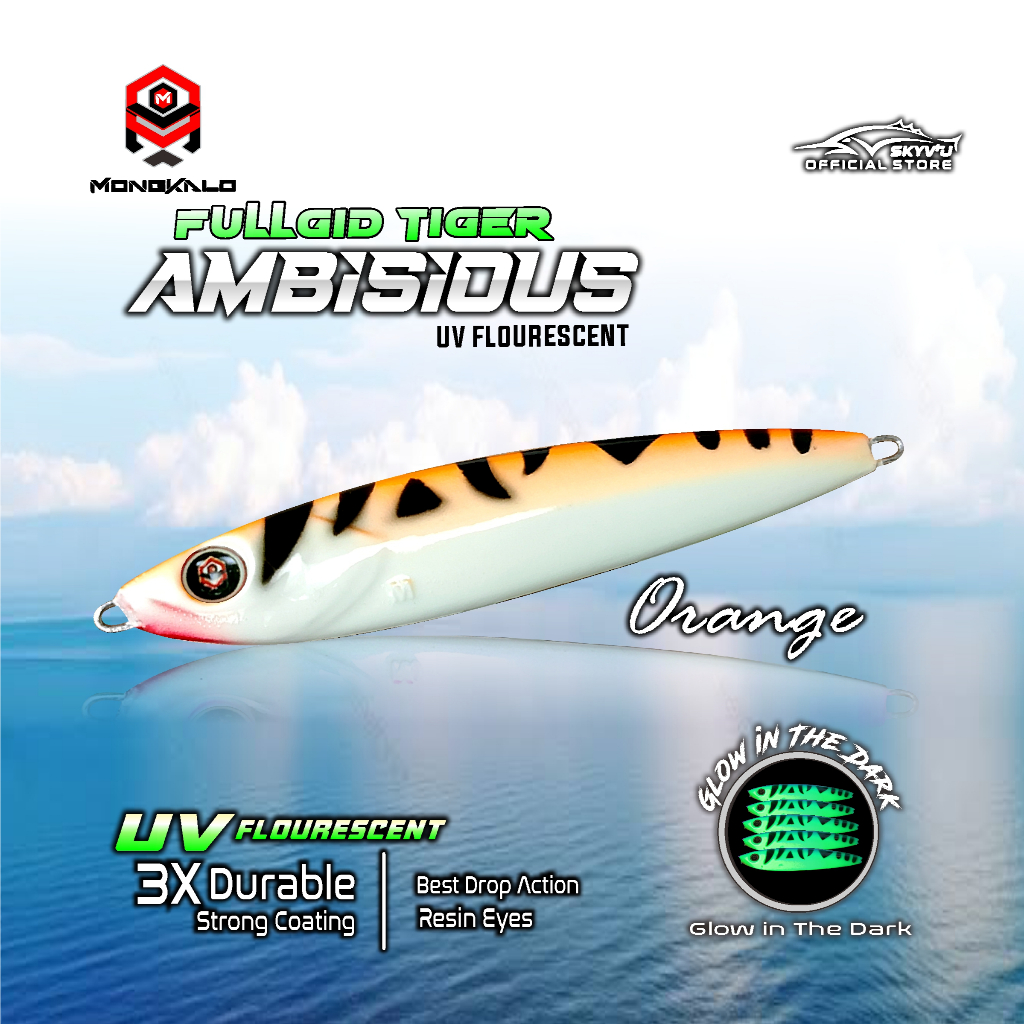 Mongkalo Ambisious noFoil Full-GID Tiger Fluorescent 80 Orange