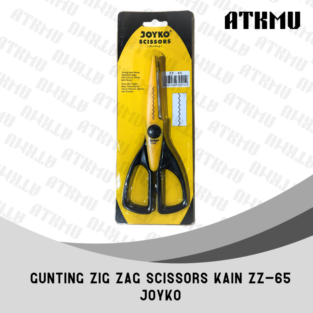 

Gunting Gerigi Gunting Zig Zag Joyko Scissors Kain ZZ-65