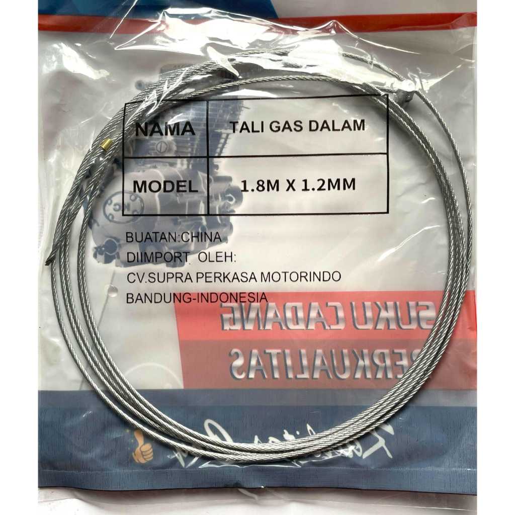 Inner Kawat Kabel Gas Vespa panjang 1.8m