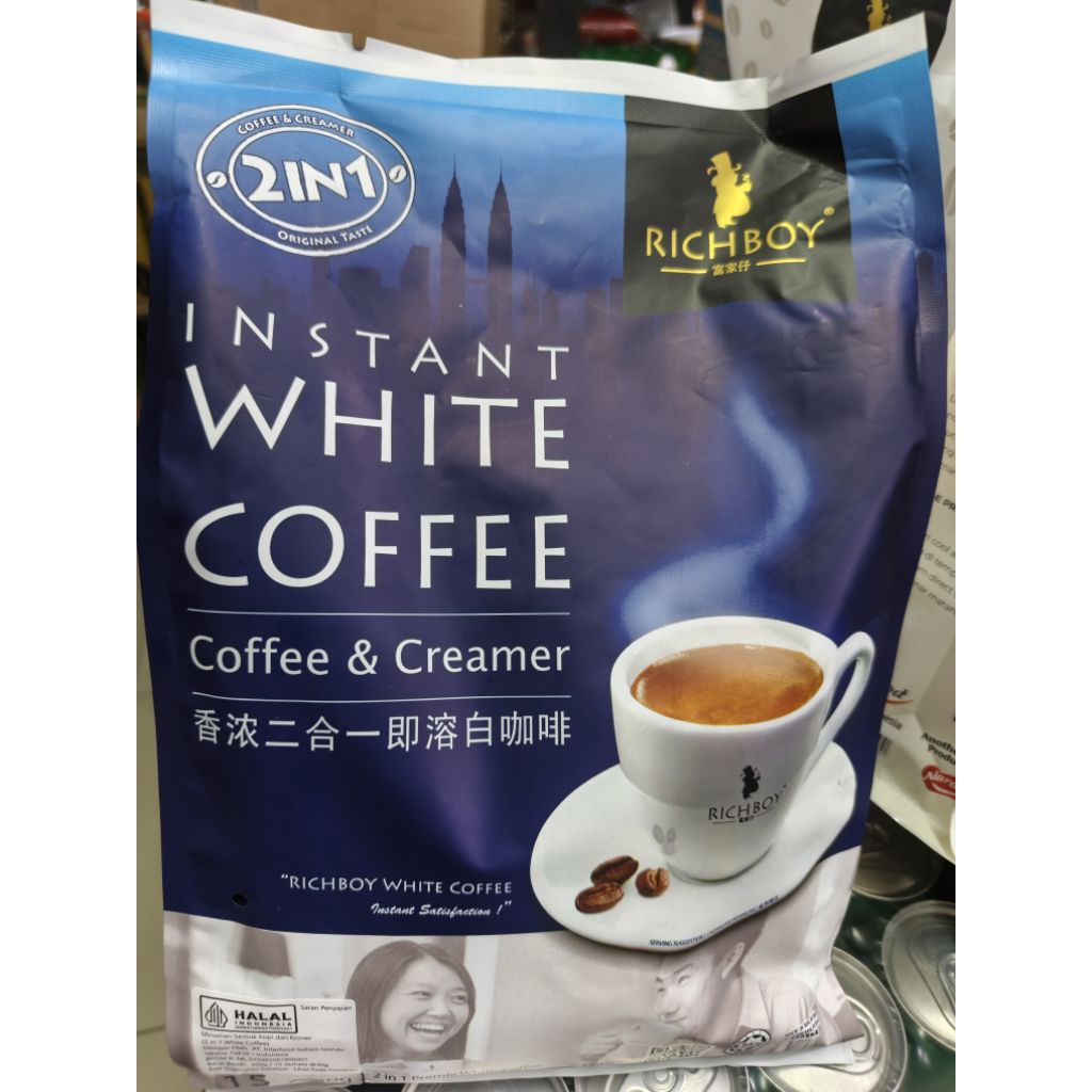 

Rich Boy Instant White Coffee (Coffee & Creamer)
