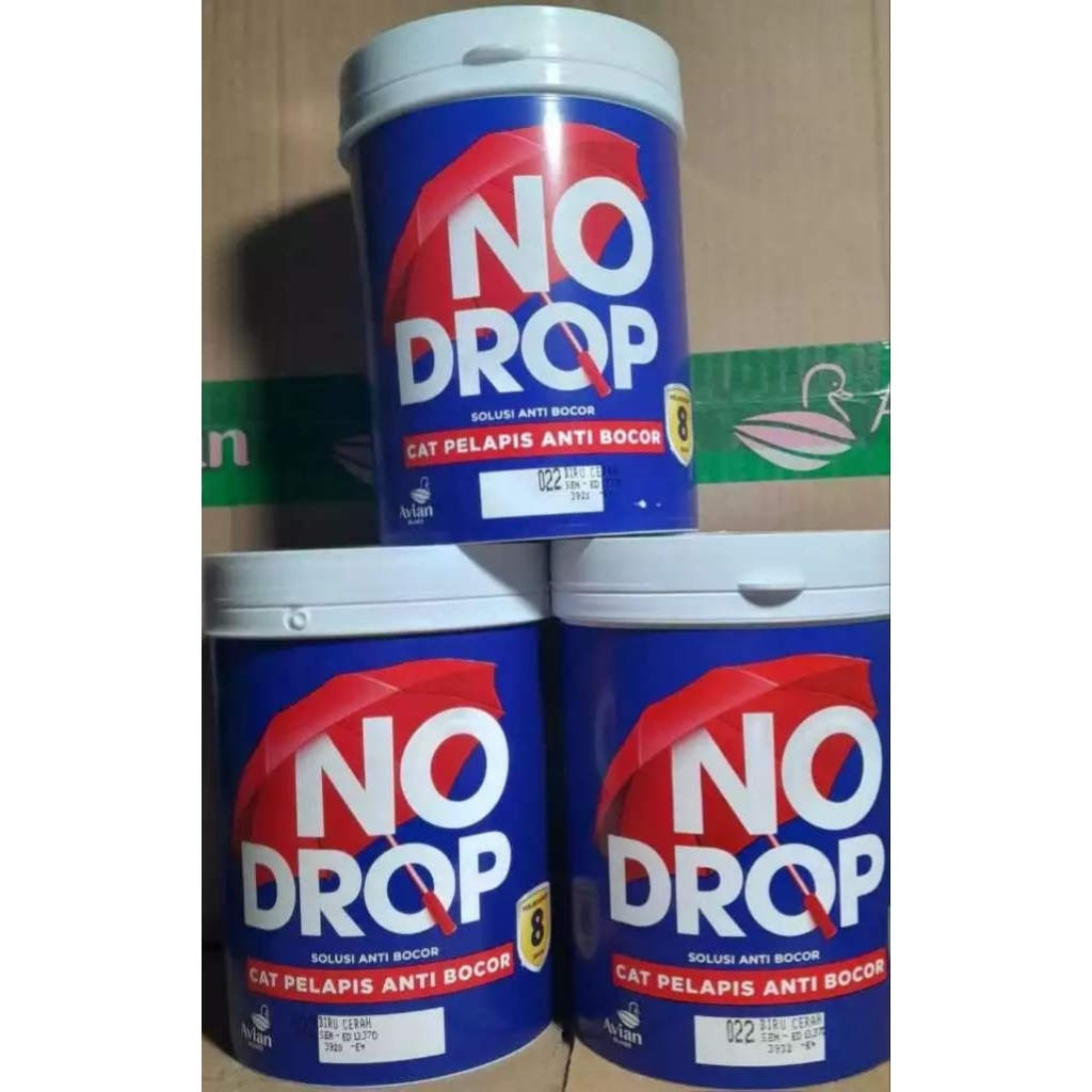 CAT NODROP ANTI BOCOR CAT PELAPIS NODROP 1KG