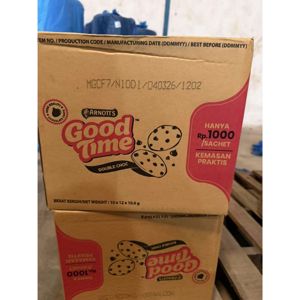 

[EXP 4/3/2026] 1CNT/10 Box Good Time 12*10.6g Double Choco