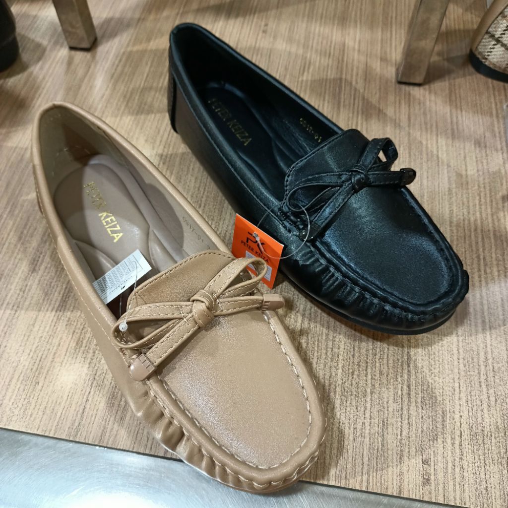 sepatu wanita flat loafer PETER KEIZA original matahari