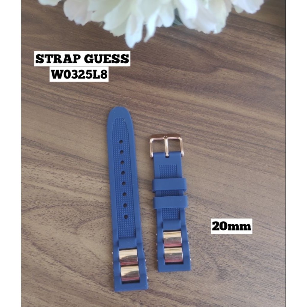 STRAP GUESS RUBBER W0325L8