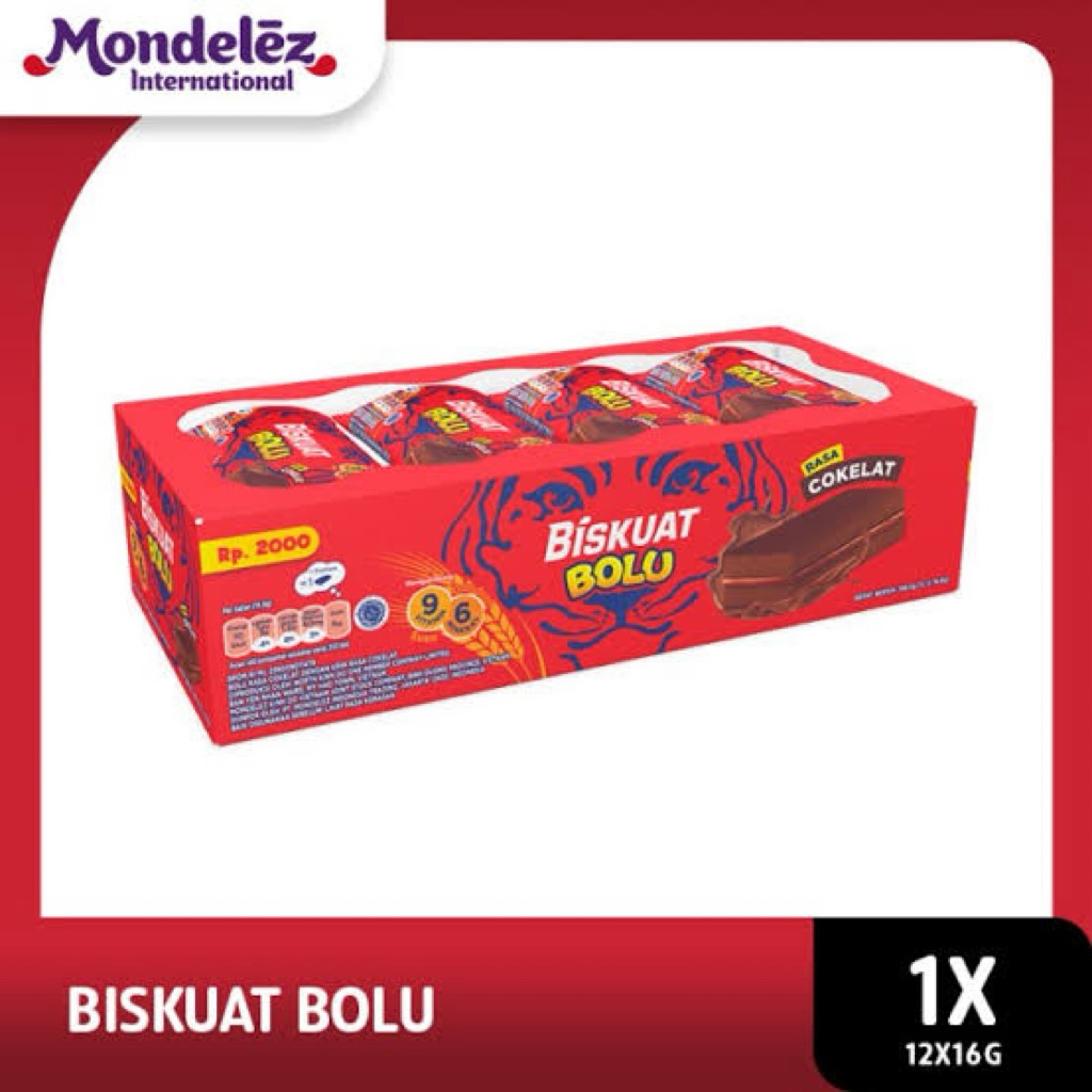 

Biskuat Bolu Cake / 1 Pak / 12 Pcs