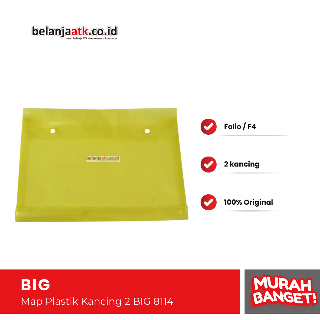 

Map Plastik Kancing 2 BIG 8114
