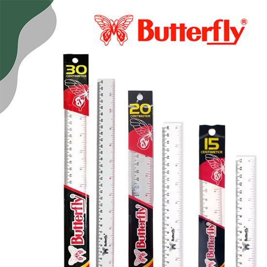 

Penggaris / Ruller Butterfly 15/20/30 CM