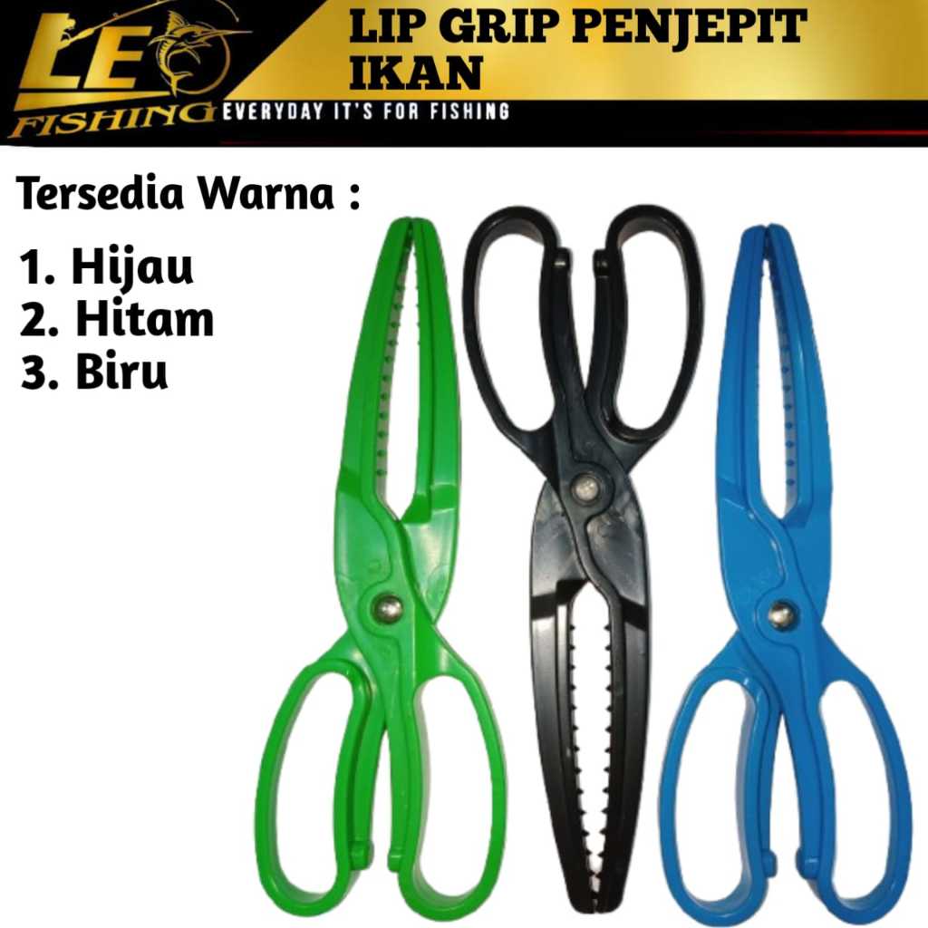 LIP GRIP CAPITAN IKAN TANG PENJEPIT IKAN GUNTING PANCING MULTIFUNGSI