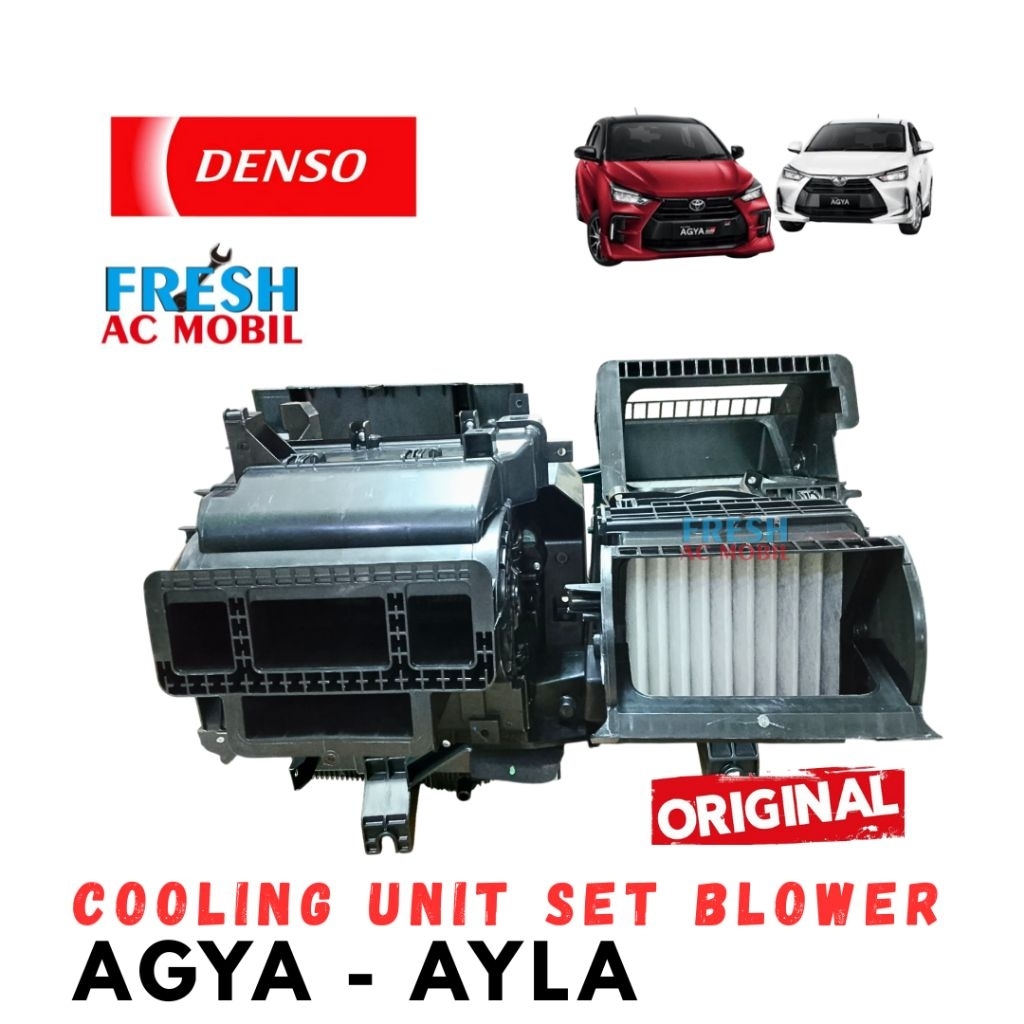 Cooling Unit Set Blower AC Toyota Agya Ayla Box Evaporator AC Original