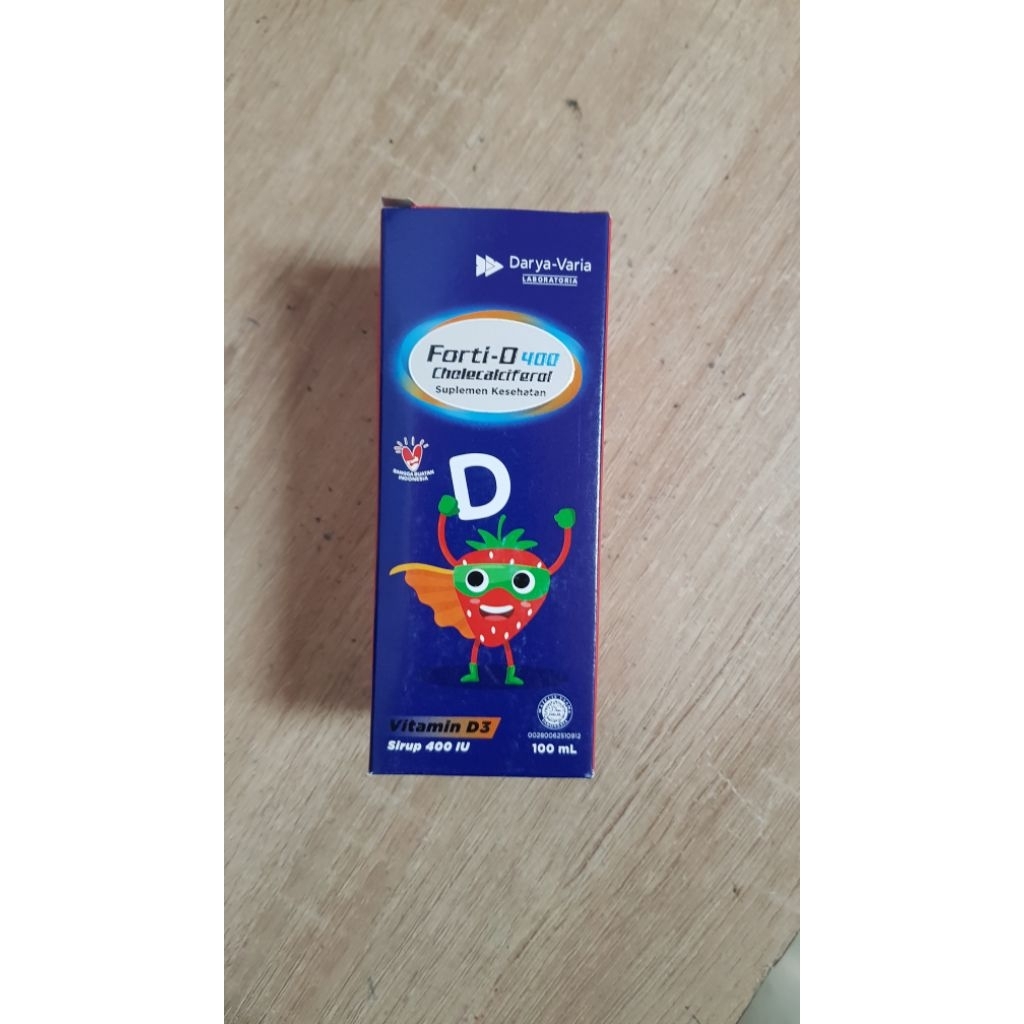 FORTI-D400 SYRUP 100 ML - VITAMIN D3 ANAK