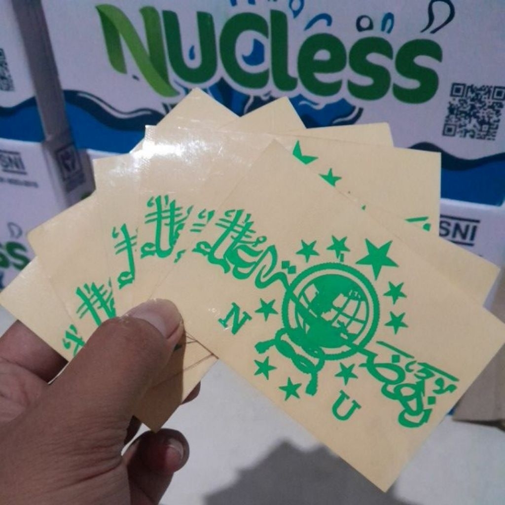 Stiker NU Kecil Pospor Nyala