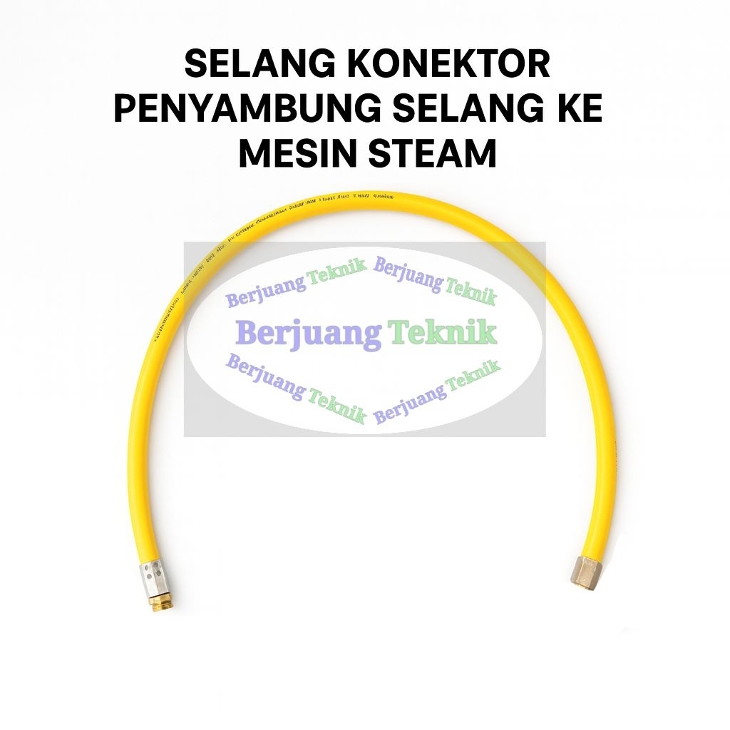 Selang Konektor Penyambung  sambungan selang steam, sprayer drat 14 mm panjang 50 cm penyambung sela