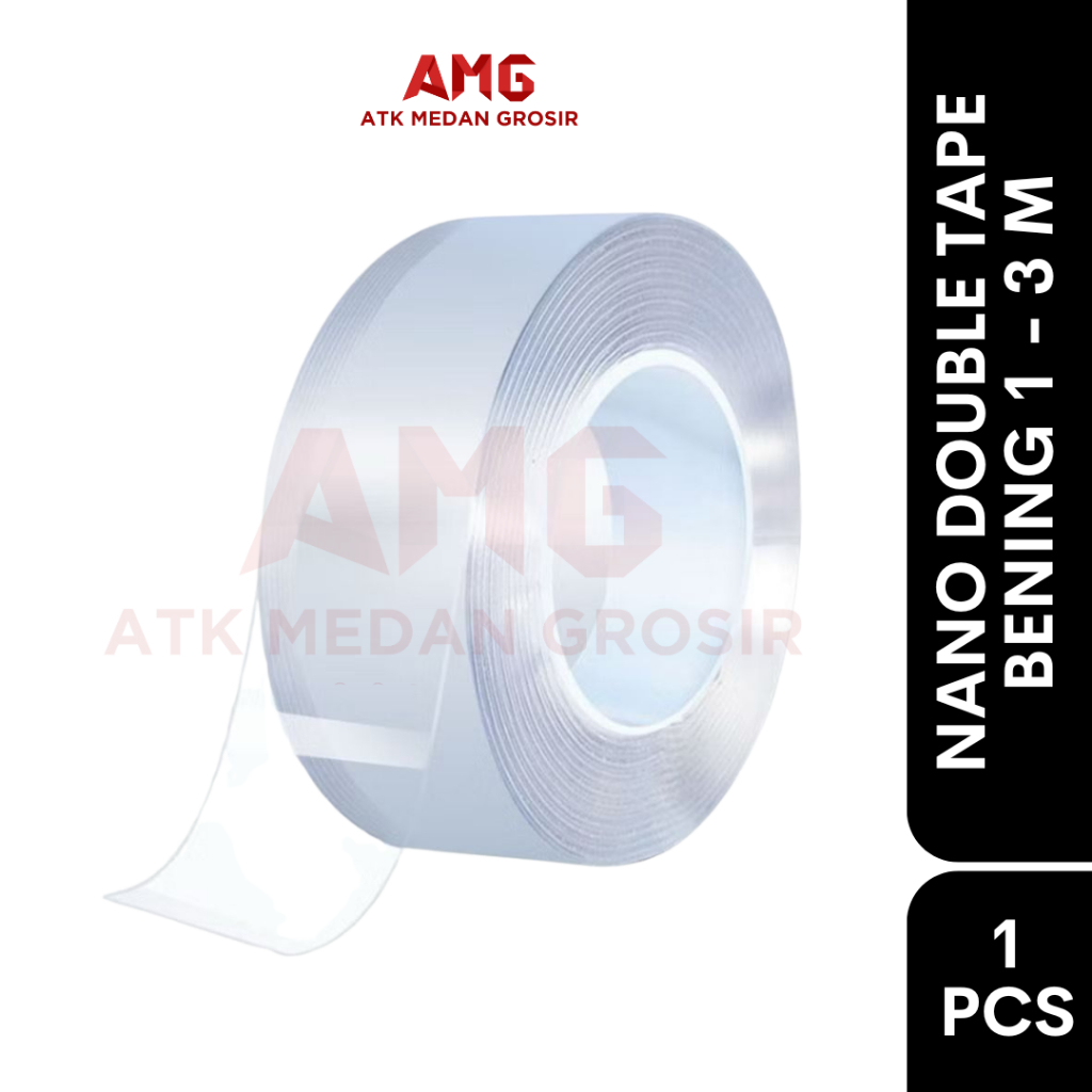 

ISOLASI DOUBLE TAPE NANO ANTI AIR 1 -3 METER KUAT BENING 20MM