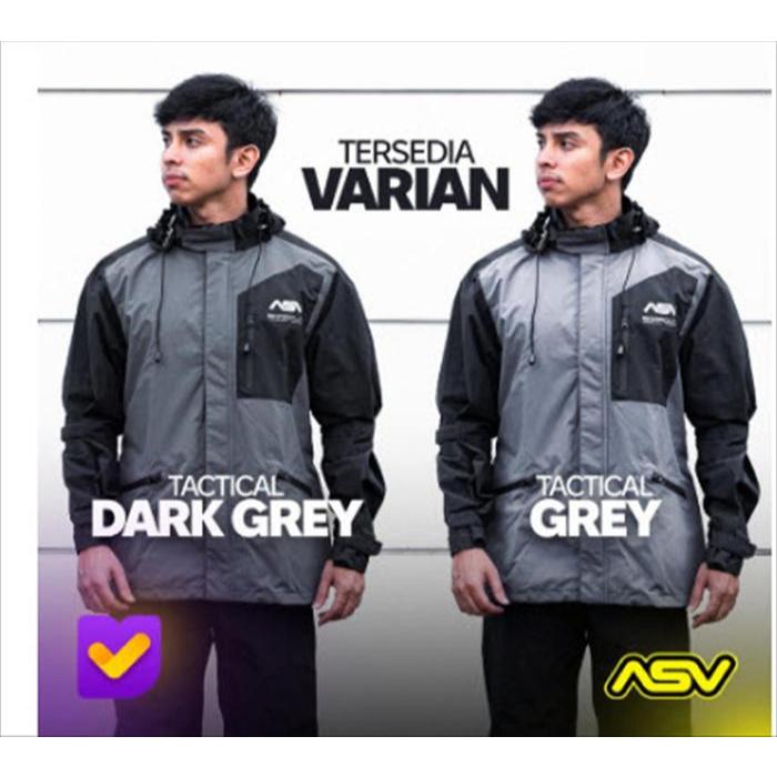 ASV JAS HUJAN BARACUTA DEWASA | RAINCOAT | PREMIUM ORIGINAL ASV STELAN PARASUT