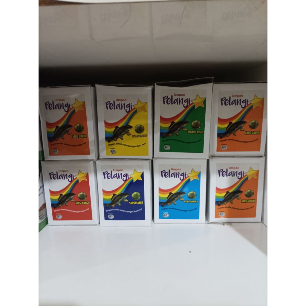 umpan pelangi djempol