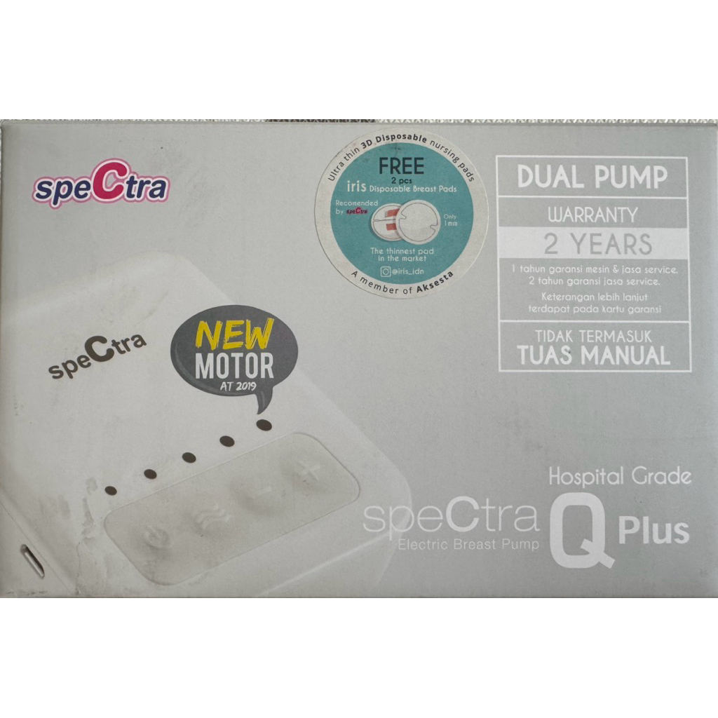 Preloved Spectra Q+ / Spectra Q Plus Electric Breastpump Dual Pump / Spectra Pompa Asi Elektrik Dual