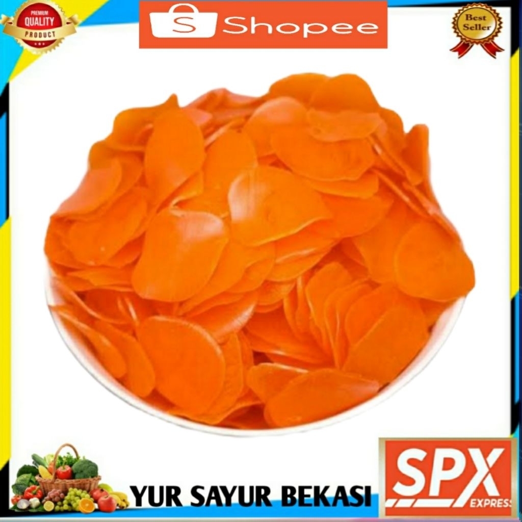 

Kerupuk Orange/Kerupuk Oren.