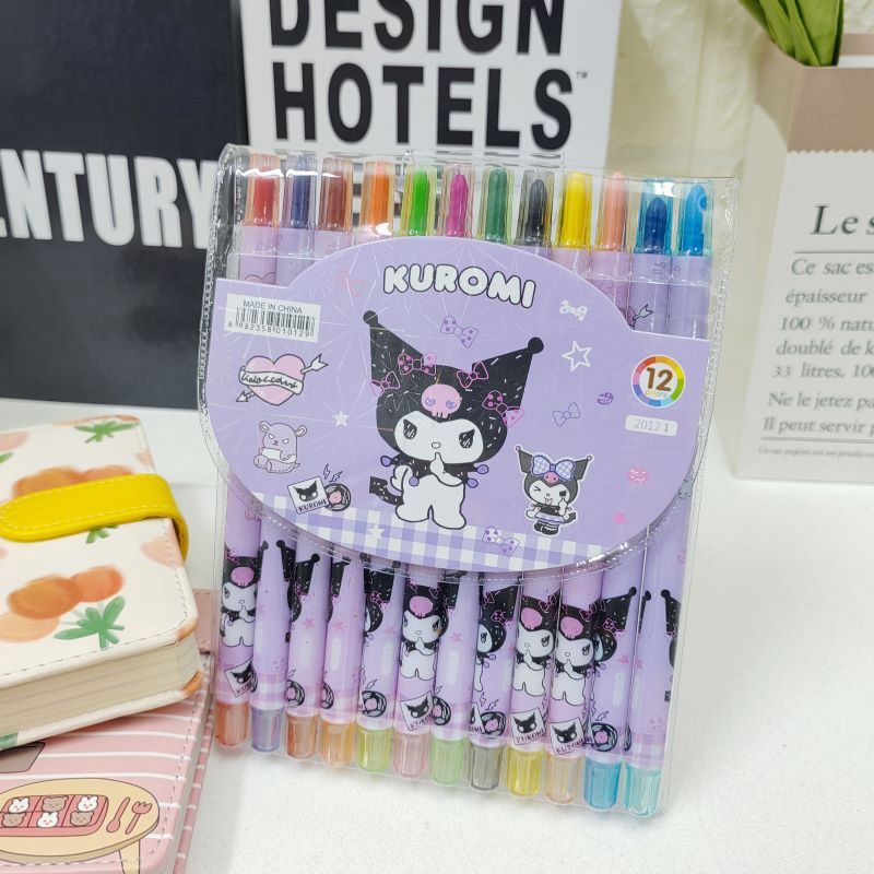 

SET Krayon Panjang Putar 12 Warna Cocok Untuk Anak Sekolah TK,SD,SMP