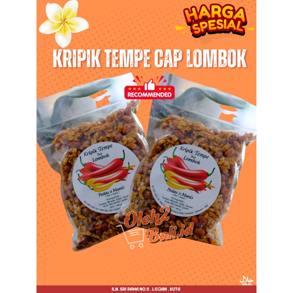 

Kripik Tempe Tjap Lombok Gurih