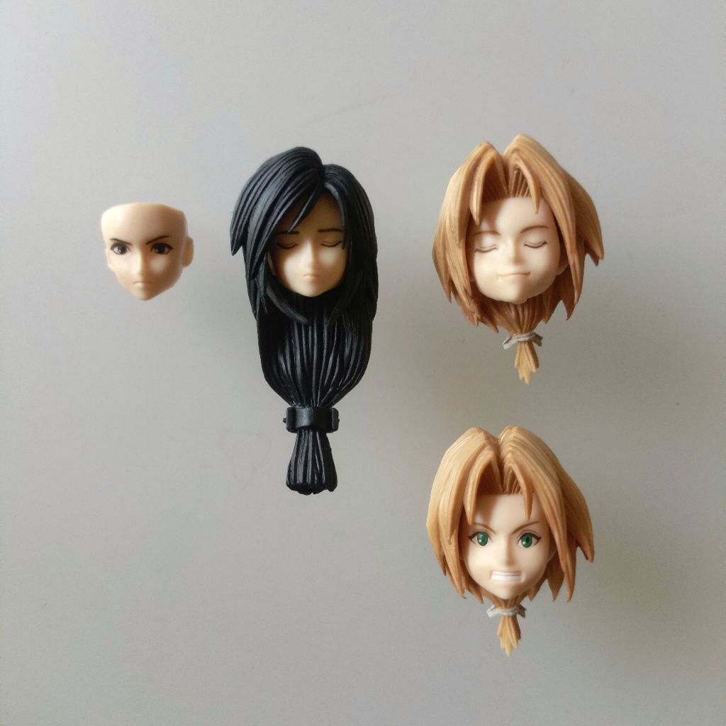 FINAL FANTASY IX : Zidane Tribal / Garnet Til Alexandros XVII, alias Dagger - Head Sculpt - BRING AR