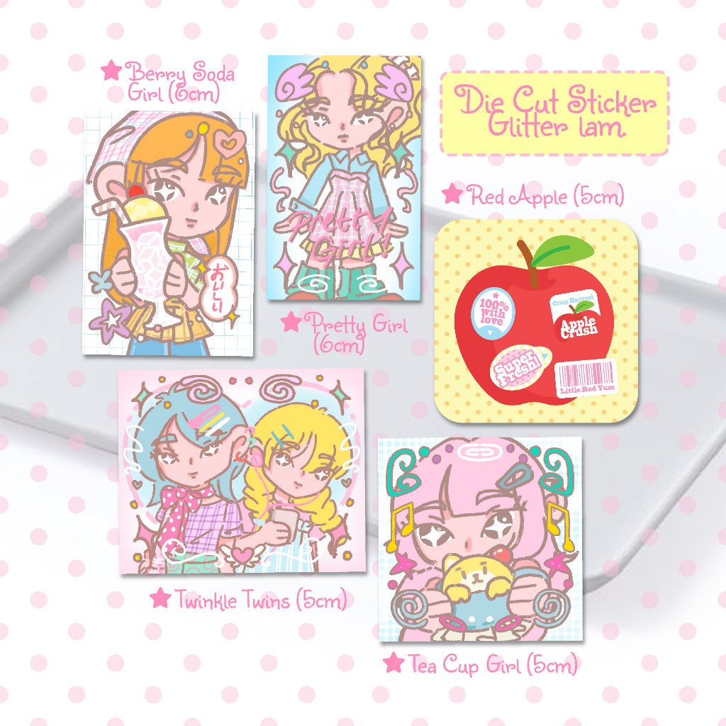 

Girl Pop Die Cut Sticker