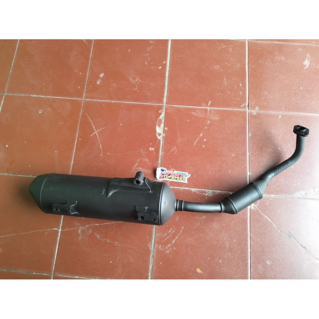 knalpot aerox B6H original  second