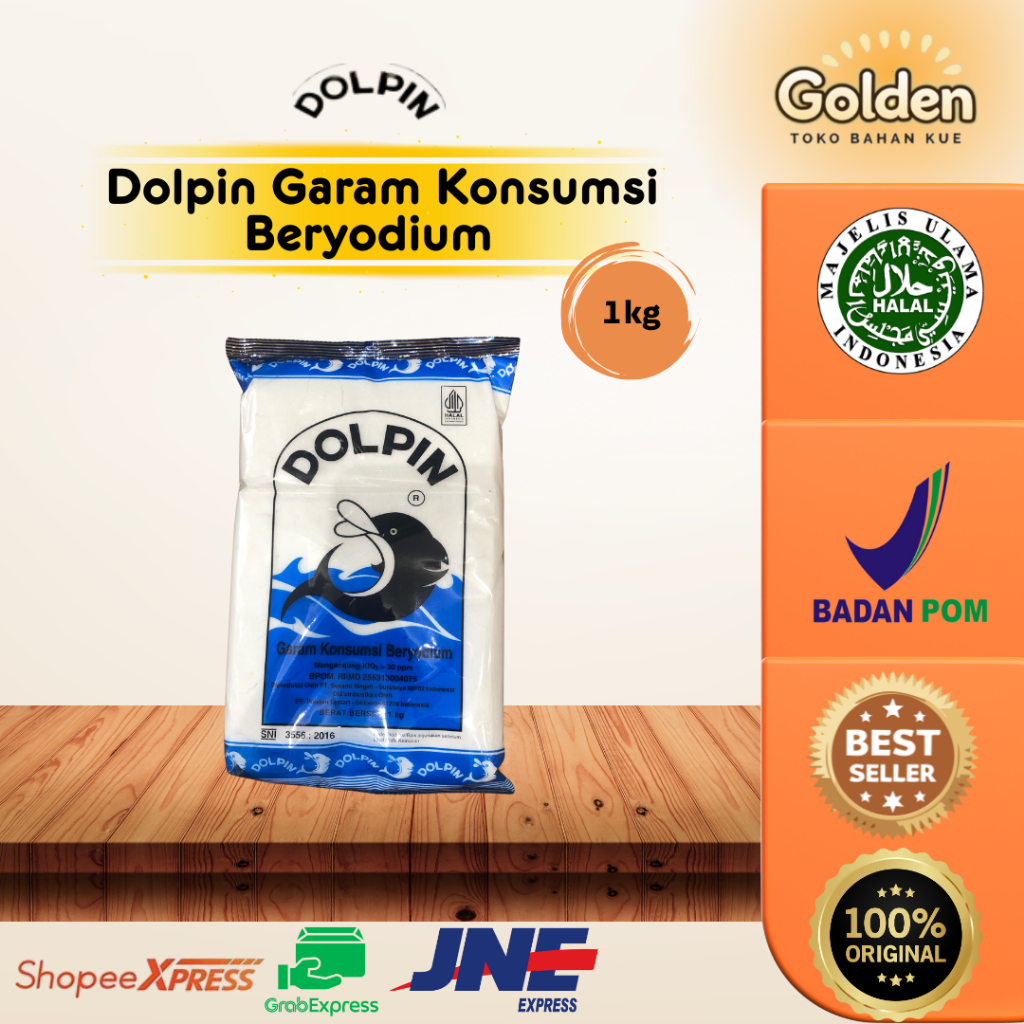 

Dolpin Garam Konsumsi Beryodium 1 kg